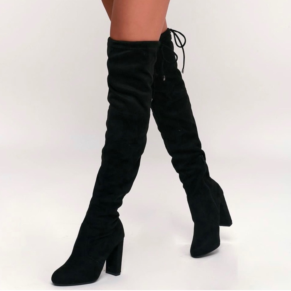 Lulus brand “Catwalk Strut Over the Knee” Boot